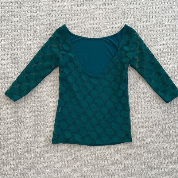 Zara Trafaluc Mesh Back Top NWOT - Picture 3 of 7